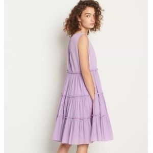 NEW Samant Chauhan Lola tiered tunic dress lined pockets cotton